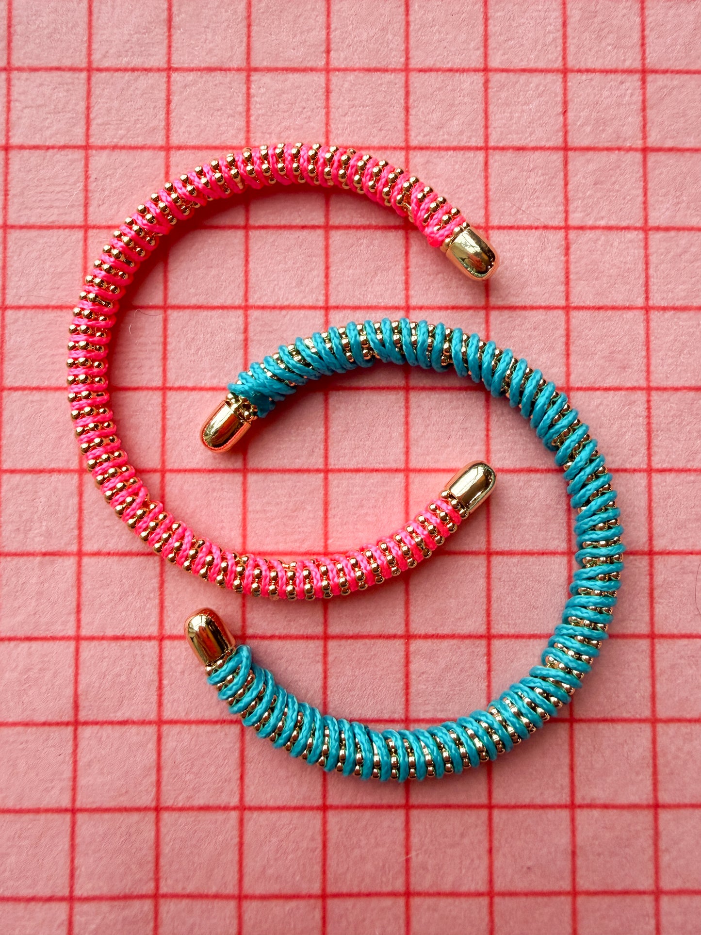 Striped Wrapped Cuff