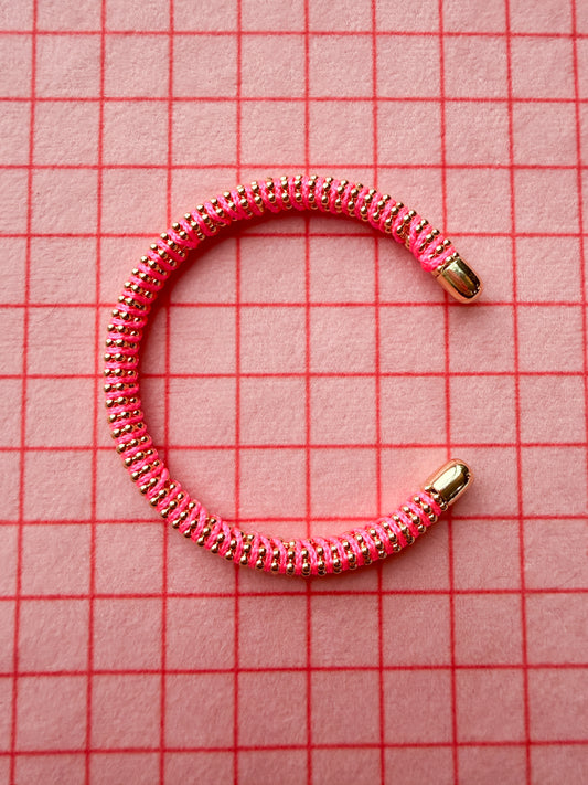 Striped Wrapped Cuff
