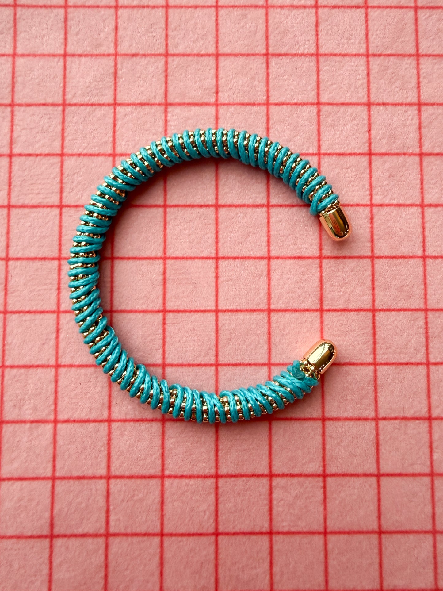Striped Wrapped Cuff