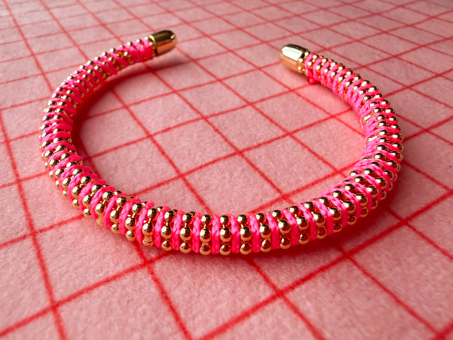 Striped Wrapped Cuff