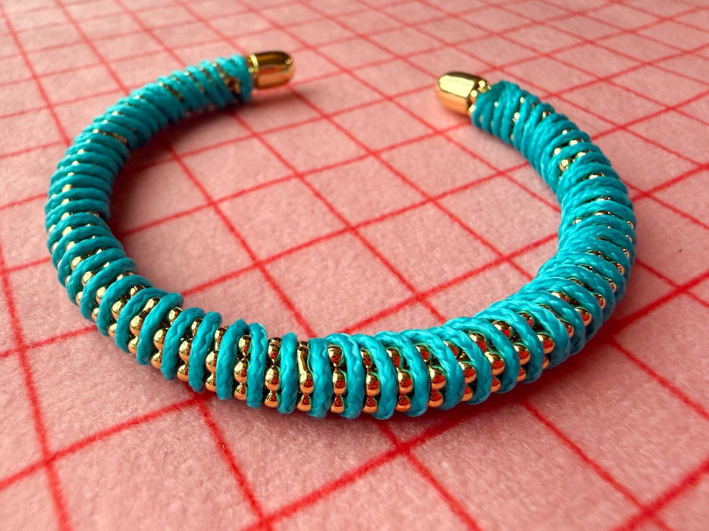 Striped Wrapped Cuff