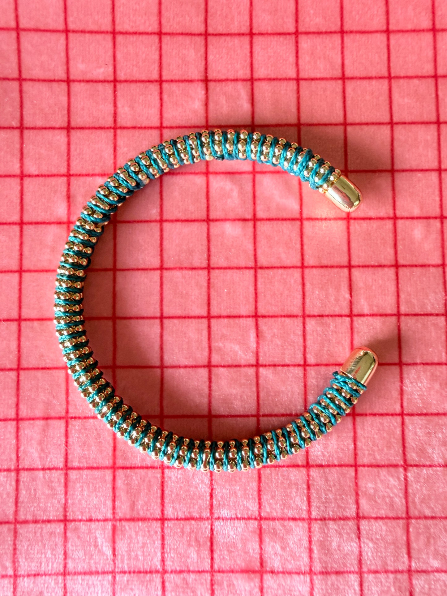 Striped Wrapped Cuff