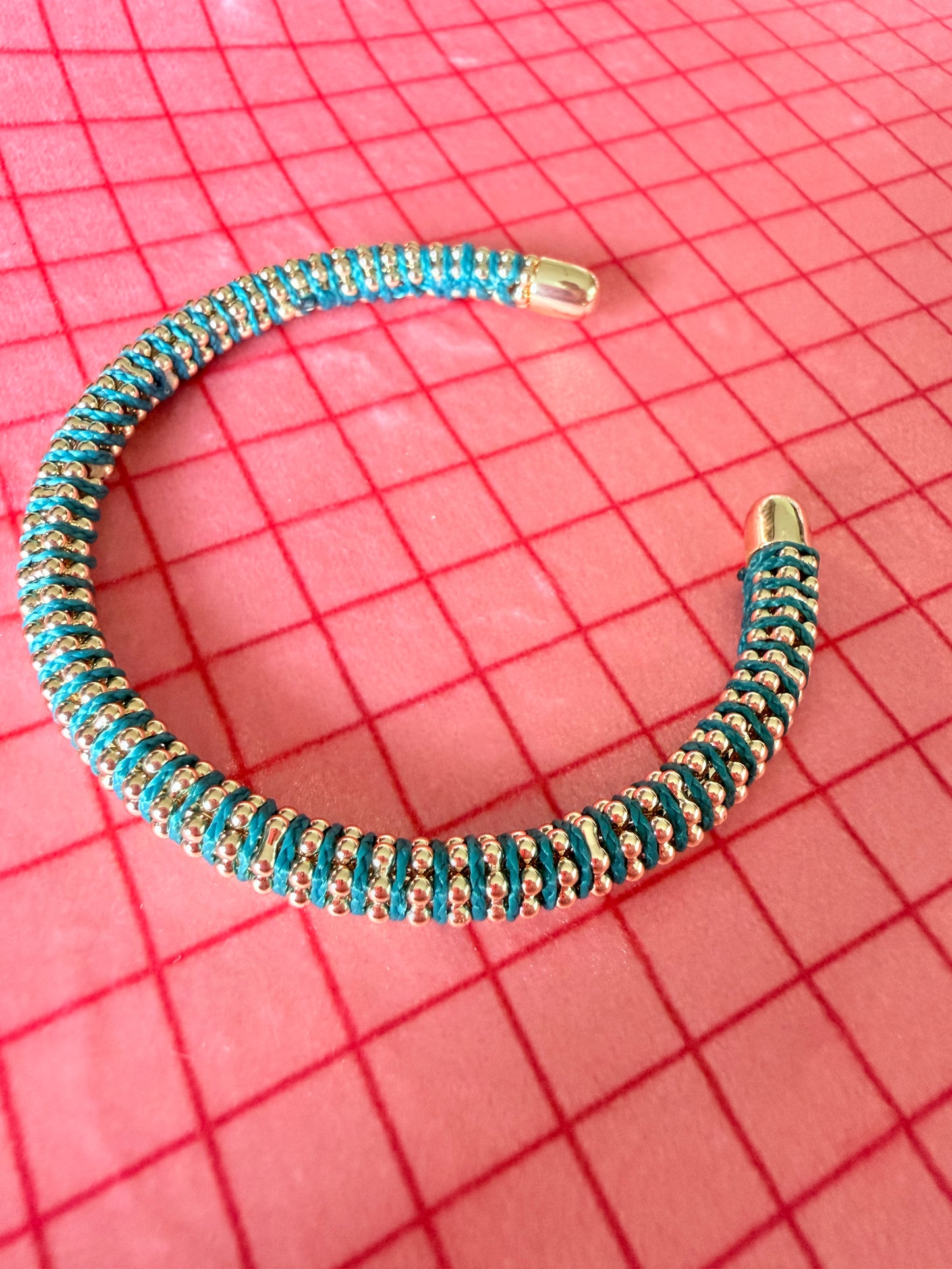 Striped Wrapped Cuff