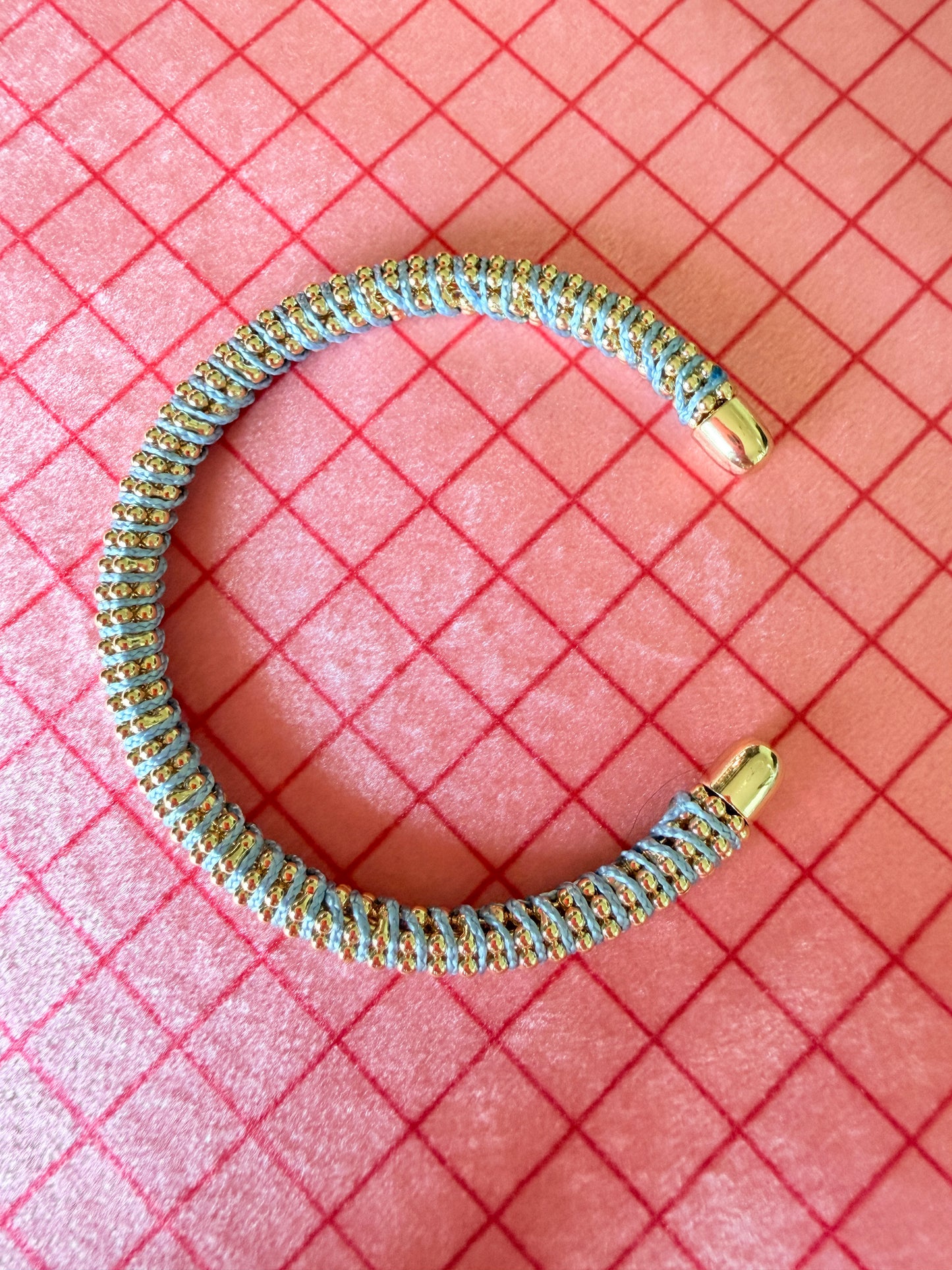 Striped Wrapped Cuff