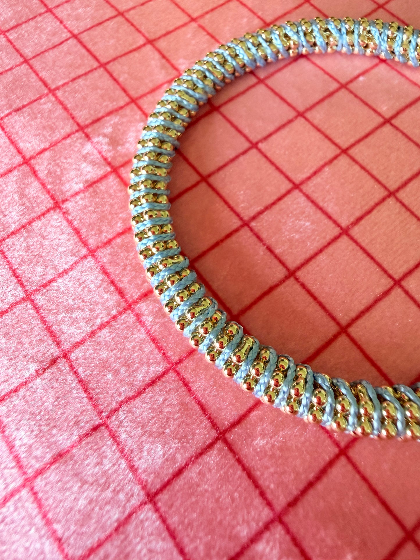Striped Wrapped Cuff